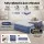 Bestway Queen Air Bed Inflatable Mattress with Built-In Pump, Flocked Surface, Coil Beam Design & Carry Bag