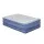 Bestway Queen Air Mattress - Inflatable Bed, 61cm, Blue, Flocked Surface, Built-in Pump, Indoor/Outdoor Use
