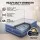 Bestway Queen Air Mattress - Inflatable Bed, 61cm, Blue, Flocked Surface, Built-in Pump, Indoor/Outdoor Use