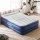 Bestway Queen Air Mattress - Inflatable Bed, 61cm, Blue, Flocked Surface, Built-in Pump, Indoor/Outdoor Use