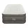 Bestway Fortech Single Air Mattress - 46cm Grey, Durable Vinyl, Built-In Pump, Antimicrobial, Indoor/Outdoor Use