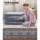 Bestway Single Size Inflatable Air Mattress - 51CM Tritech™ with Built-in Pump, Antimicrobial, Indoor/Outdoor Use