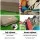 Weisshorn Double Self-Inflating Camping Mat - 9.5cm Thick, Coffee, Water-Resistant Foam, 187x132cm, Joinable, with Carry