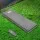 Weisshorn Self-Inflating Camping Mattress Grey | 9.5cm Thick Foam | Water Resistant | 187x66cm | Easy Setup & Carry