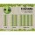 Weisshorn Self-Inflating Camping Mattress - Green, 195x65cm, 2.5cm Thick Foam, Water-Resistant, Joinable for Extra Space