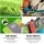 Weisshorn Self-Inflating Camping Mattress - Green, 195x65cm, 2.5cm Thick Foam, Water-Resistant, Joinable for Extra Space