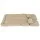 Weisshorn Beige 175x130cm Inflatable SUV Car Mattress with Air Pump, Pillows & Carry Bag - Soft PVC Camping Bed