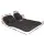 Weisshorn 175x130 Inflatable Car Mattress for SUV – Black, PVC, Soft Flocked Surface, Includes Air Pump & 2 Pillows