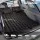 Weisshorn 175x130 Inflatable Car Mattress for SUV – Black, PVC, Soft Flocked Surface, Includes Air Pump & 2 Pillows