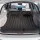Weisshorn 175x130 Inflatable Car Mattress for SUV – Black, PVC, Soft Flocked Surface, Includes Air Pump & 2 Pillows