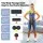 Everfit 4-in-1 Foam Roller Set High Density Grid Roller Peanut Ball Massage Ball Mini Roller with Bag
