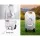 Weisshorn 40L Portable Wheel Water Tank - Durable Polyethylene, Easy Transport, Camping & RV, SGS Approved, Grey