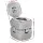 Weisshorn 22L Portable Camping Toilet - Durable, Leak-Proof with 14L Freshwater Capacity, 80 Flushes, Matte Grey Finish