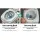 Weisshorn 22L Portable Camping Toilet - Durable, Leak-Proof with 14L Freshwater Capacity, 80 Flushes, Matte Grey Finish
