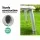 Weisshorn Portable Folding Camping Toilet - Durable Plastic, 120kg Capacity, Anti-Slip Legs, Includes 10 Waste Bags