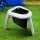 Weisshorn Portable Folding Camping Toilet - Durable Plastic, 120kg Capacity, Anti-Slip Legs, Includes 10 Waste Bags
