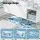 Weisshorn Foldable Bathtub 113x61cm Blue - PVC Spa Bucket with Insulation, Inflatable Cushion, and Easy Setup