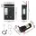 Devanti Portable LPG Gas Water Heater with Pump, Black – Outdoor Shower System, Adjustable Temp, LED Display, 60°C Max