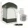 Weisshorn 20L Portable Toilet and Shower Tent Set with 12L Freshwater High Stability Fibreglass Poles