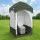 Weisshorn 20L Portable Toilet and Shower Tent Set with 12L Freshwater High Stability Fibreglass Poles
