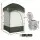 Weisshorn 22L Portable Camping Toilet and Shower Privacy Tent Combo 14L Freshwater 80 Flushes Green Standalone