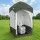 Weisshorn 22L Portable Camping Toilet and Shower Privacy Tent Combo 14L Freshwater 80 Flushes Green Standalone