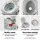 Weisshorn 22L Portable Camping Toilet and Shower Privacy Tent Combo 14L Freshwater 80 Flushes Green Standalone