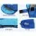 Weisshorn Kids Sleeping Bag 172cm - Thermal, Water-Resistant, Lightweight, Blue, -5°C to 20°C, Cosy Camping Comfort