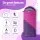 Weisshorn Kids Sleeping Bag Set of 2 Single 172cm Thermal -5°C to 20°C Camping Hiking, Water-Resistant, Pink & Blue