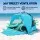 Weisshorn Beach Tent 3-4 Person Pop Up Sun Shade UPF 50+ Water Repellent Automatic Outdoor Shelter Blue