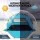 Weisshorn Beach Tent 3-4 Person Pop Up Sun Shade UPF 50+ Water Repellent Automatic Outdoor Shelter Blue