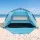 Weisshorn Beach Tent 3-4 Person Pop Up Sun Shade UPF 50+ Water Repellent Automatic Outdoor Shelter Blue