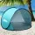 Weisshorn Pop-Up Beach Tent: 3-Person, 190T PU Material, UV & Water Resistant, Easy Setup with Carry Bag & Pegs