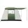 Weisshorn 6-Person Camping Tent, Weatherproof 190T Polyester, Spacious Design with Awning, Green/White, Easy Setup
