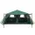 Weisshorn Instant Up 8-Person Dome Tent - 210T Polyester, 425x245x212cm, 2 Rooms, UV & Water-Resistant, Easy