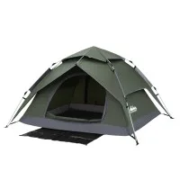 Weisshorn 2 Person Camping Tent Automatic Pop Up Hydraulic Setup Water Repellent Rainfly Beach Sun Shade