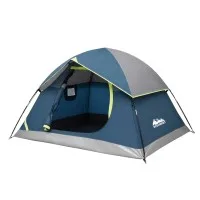 Weisshorn 2 Person Camping Dome Tent 2.5kg Lightweight Waterproof PU 3000mm Rainfly Outdoor Hiking Shelter