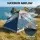 Weisshorn 2 Person Camping Dome Tent 2.5kg Lightweight Waterproof PU 3000mm Rainfly Outdoor Hiking Shelter
