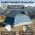 Weisshorn 2 Person Camping Dome Tent 2.5kg Lightweight Waterproof PU 3000mm Rainfly Outdoor Hiking Shelter