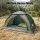 Weisshorn 1 Person Camping Tent with Vestibule Porch Lightweight Removable Rainfly Green and Grey