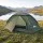 Weisshorn 1 Person Camping Tent with Vestibule Porch Lightweight Removable Rainfly Green and Grey