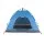 Weisshorn Instant Pop Up 2-3 Person Camping Tent Blue PU3000 Oxford Carbon Fibre Poles Quick Set Up 2-3