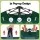 Weisshorn 2-3 Person Instant Pop Up Camping Tent - Green, Water-Resistant, UV Protection, Oxford Cloth, Easy Setup
