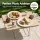 Alfresco 2 Person Picnic Basket Set 21L Insulated with Foldable Wood Table and Picnic Mat
