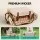 Alfresco 2 Person Picnic Basket Set 21L Insulated with Foldable Wood Table and Picnic Mat
