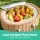 Alfresco 2 Person Insulated Picnic Basket Set with Foldable Wood Table Natural Wicker Outdoor Dining Set