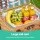 Alfresco 2-Person Willow Picnic Basket Set with Insulated Cooler, Plates, and Cutlery - Perfect for Outdoor Fun