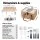 Alfresco 2 Person Willow Picnic Basket Set with Wooden Wine Table, Insulated Cooler, Blanket, Cutlery – 40x30x20cm