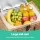 Alfresco 2 Person Willow Picnic Basket Set with Wooden Wine Table, Insulated Cooler, Blanket, Cutlery – 40x30x20cm