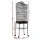 i.Pet 158cm Black Bird Cage Aviary with Stand Wheels 3-in-1 Hanging Freestanding Rolling for Budgies Cockatiels